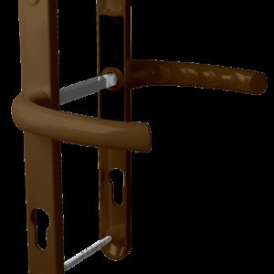 Дверна ручка Astex HERMES DHS 85/11 універсальна, коричневий (RAL 8019) (Україна)