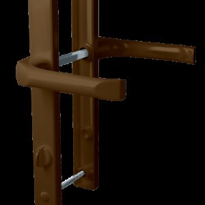 Дверна ручка Astex Clio WC 90 коричневий (RAL 8019) (Україна)