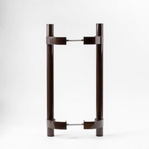 Ручка дверна офісна пряма 1 м Astex Р-2, коричневий (РАЛ 8019) (Україна)