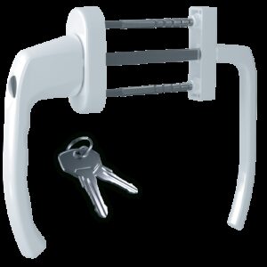 Ручка дверна Astex ANTEY BHS 2/3 білий РАЛ 9016 (Україна)