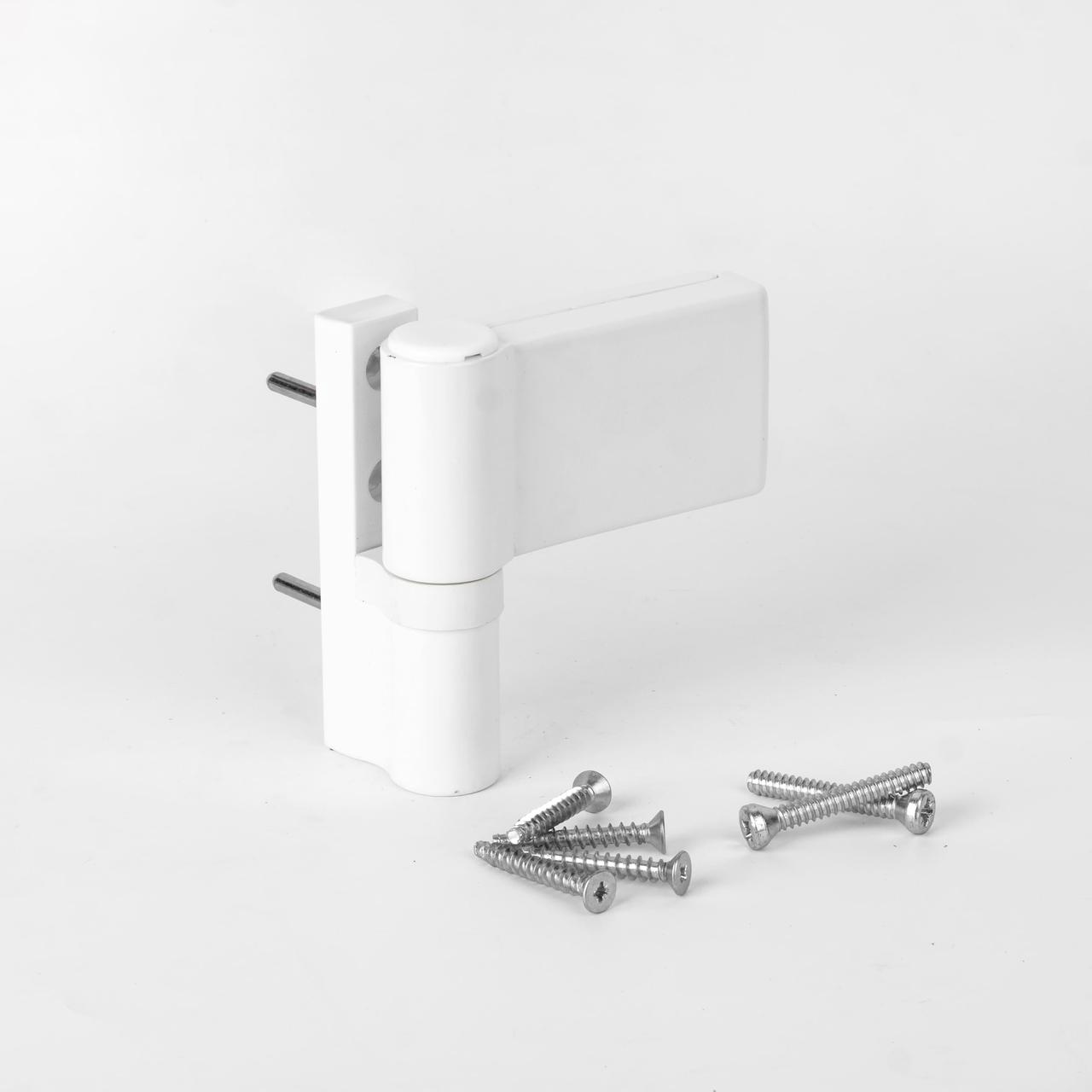 Петля дверна Astex DHV-наплав 15-20 біла Ral 9016 (Україна)