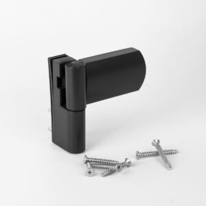 Дверна петля Astex АТ-27 (наплав 15-23,5) чорна Ral 9005 (Україна)