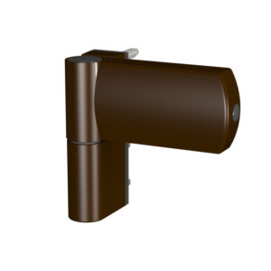 Дверна петля Astex АТ-25 (наплав 15-23,5) коричнева Ral 8019 (Україна)