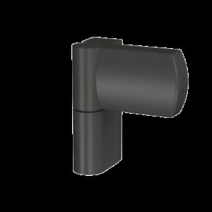 Дверна петля Astex АТ-23 антрацит Ral 7016 (наплав 15-23,5) (Україна)