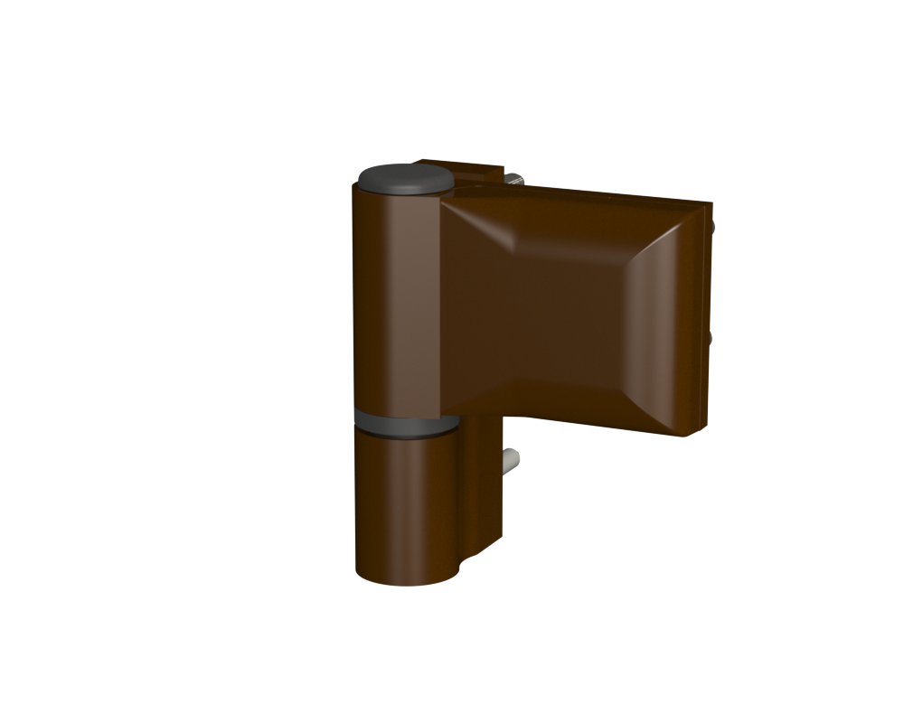 Віконна петля Astex DK (наплав 15-20) коричнева Ral 8019 (Україна)