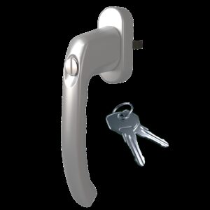 Ручка віконна Astex WH 038 срібло (F1) (Україна)