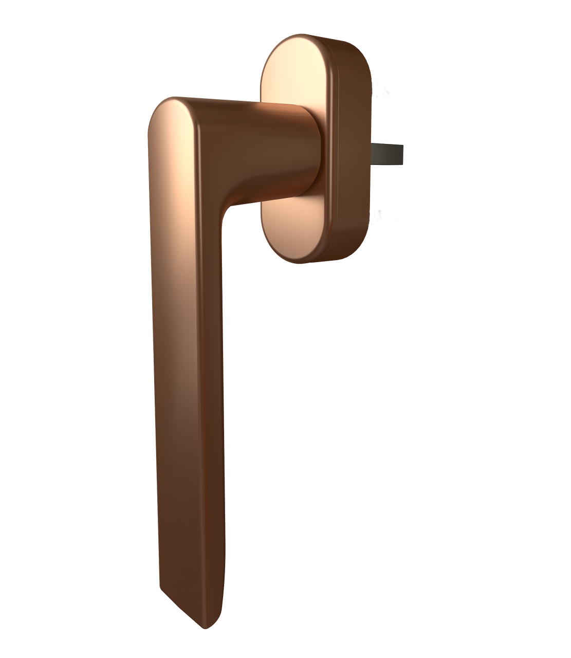 Ручка віконна Astex WH 087 протизламна, бронзова (F4) (Україна)