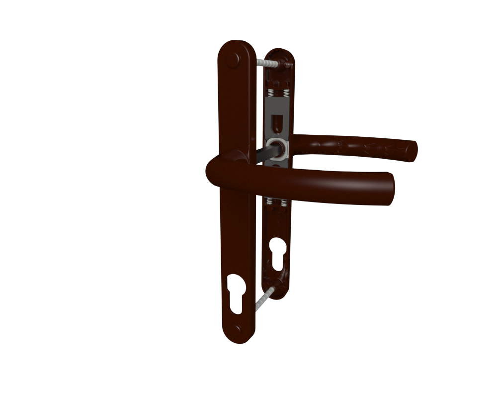 Дверна ручка Astex ANTEY DHS 92/26/200 коричневий (RAL 8019) (Україна)