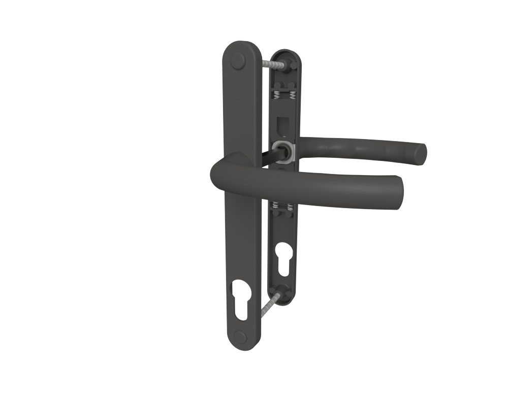 Дверна ручка Astex ANTEY DHS 92/26/200 антрацит (RAL 7016) (Україна)