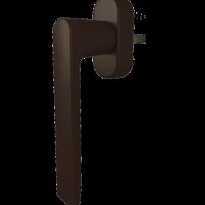 Ручка віконна Astex WH 008 коричнева (РАЛ 8019) (Україна)