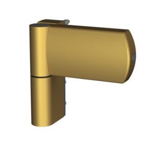 Дверна петля Astex АТ-27 (наплав 15-23,5) світле золото РАЛ 1036 (Україна)