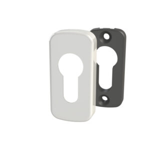 Накладки на циліндр Astex GSR 62_30 білі (RAL 9016) (Україна)