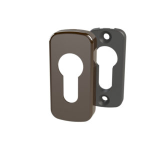 Накладки на циліндр Astex GSR 62_30 коричневі (RAL 8019) ( Україна)