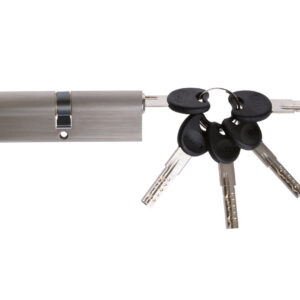 Циліндр замка Astex ZZ 40x40T ключ-тумблер CP/BR сатин (Україна)