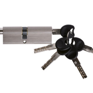 Циліндр замка Astex ZZ 45x35T ключ-тумблер CP/BR сатин (Україна)