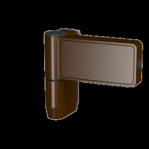 Дверна петля Astex Patriot (наплав 15-23,5) коричнева Ral 8019 (Україна)
