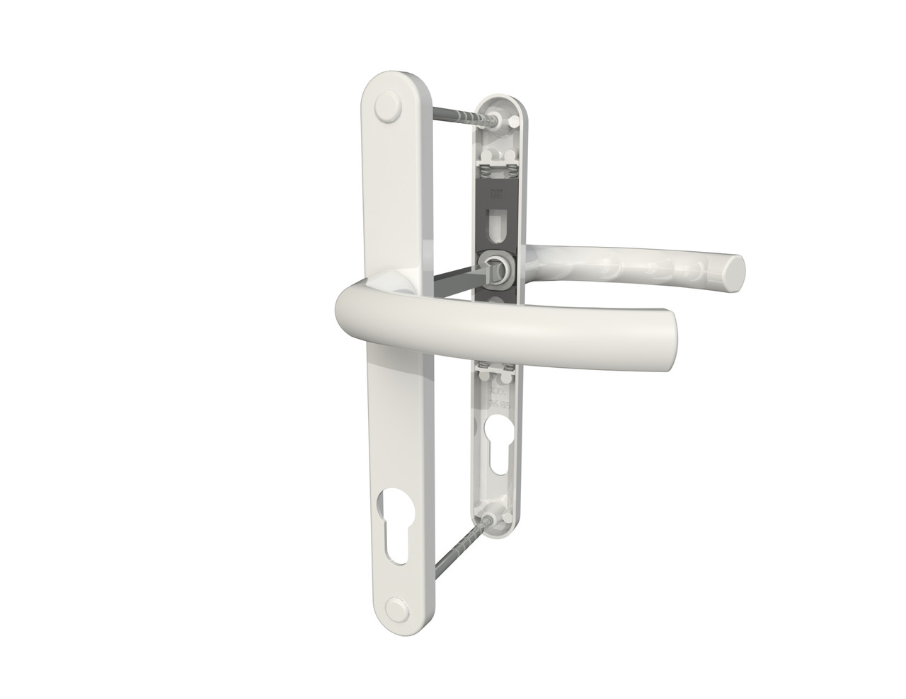 Ручка дверна Astex ANTEY DHS 85/26/200 білий (RAL 9016) (Україна)