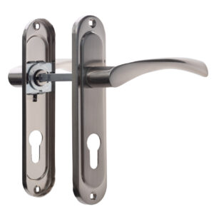 Ручка дверна Astex АТ - Cornu A62 -ЕТВN нікель (Україна)