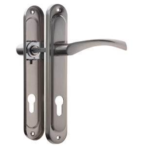 Ручка дверна Astex AT - Cornu 85/38BN нікель (Україна)