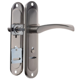 Дверна ручка на планці Astex AT — Cornu S77BN нікель (Україна)