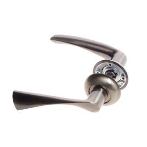 Ручка дверна на розетці Astex AT — Cornu rose (AB бронза) (Україна)