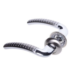 Дверна ручка на розетці Astex AT — Lokus rose (BN нікель) (Україна)