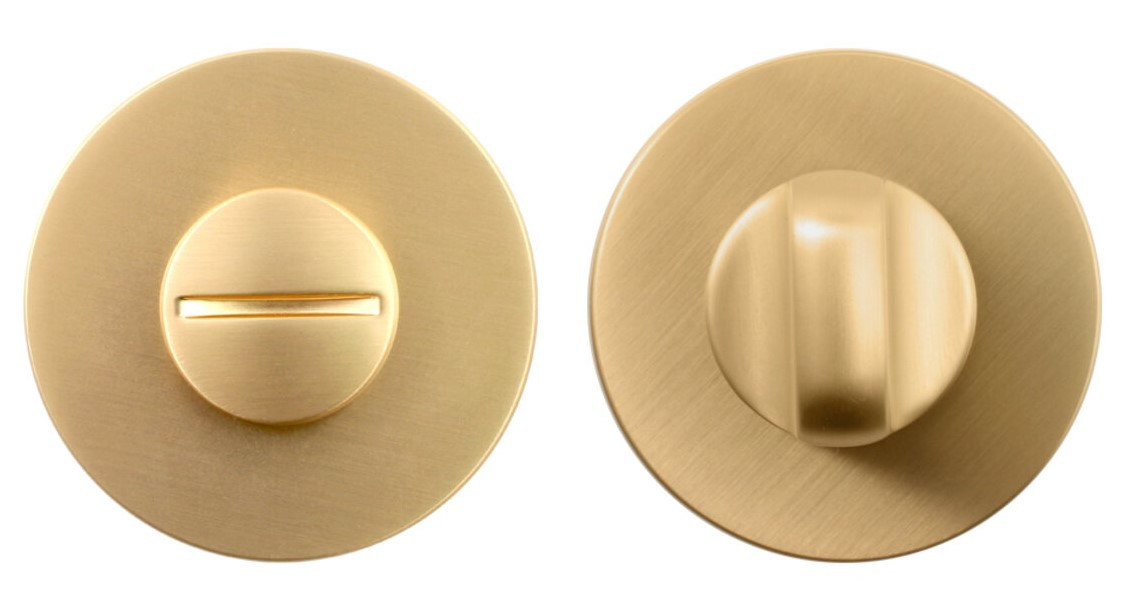 Накладка фіксатор RDA WC Monica 6 мм матове золото (Китай)