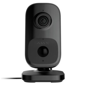 Wi-Fi камера Ajax IndoorCam з ІЧ-датчиком руху та ШІ, чорний (Україна)