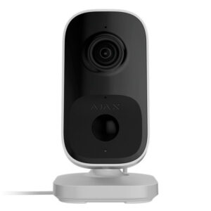 Wi-Fi камера Ajax IndoorCam з ІЧ-датчиком руху та ШІ, білий (Україна)