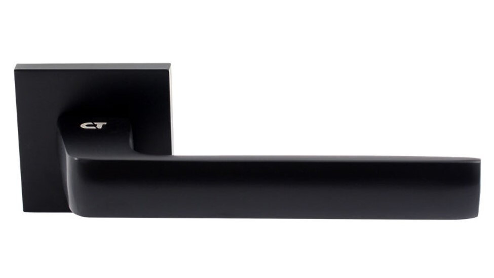 Ручка на двері Comit Maria A (роз 6 мм) матовий чорний (Китай)