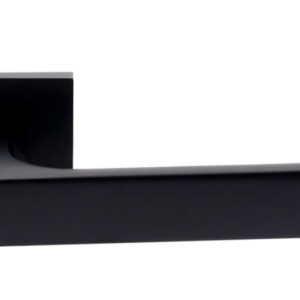 Чорна матова дверна ручка Comit Inferno троянд 6 мм (Китай)