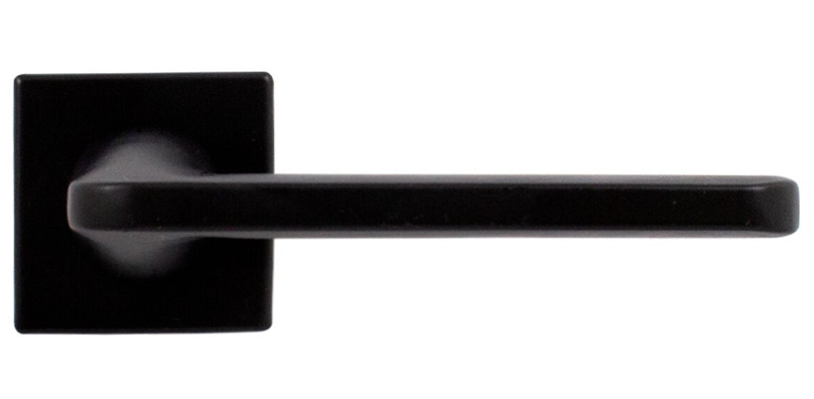 Ручка дверна Protect Basic R матовий чорний (Китай)