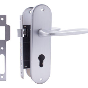 Комплект для міжкімнатних дверей RDA Time PZ (замок 1025) хром матовий (Китай)