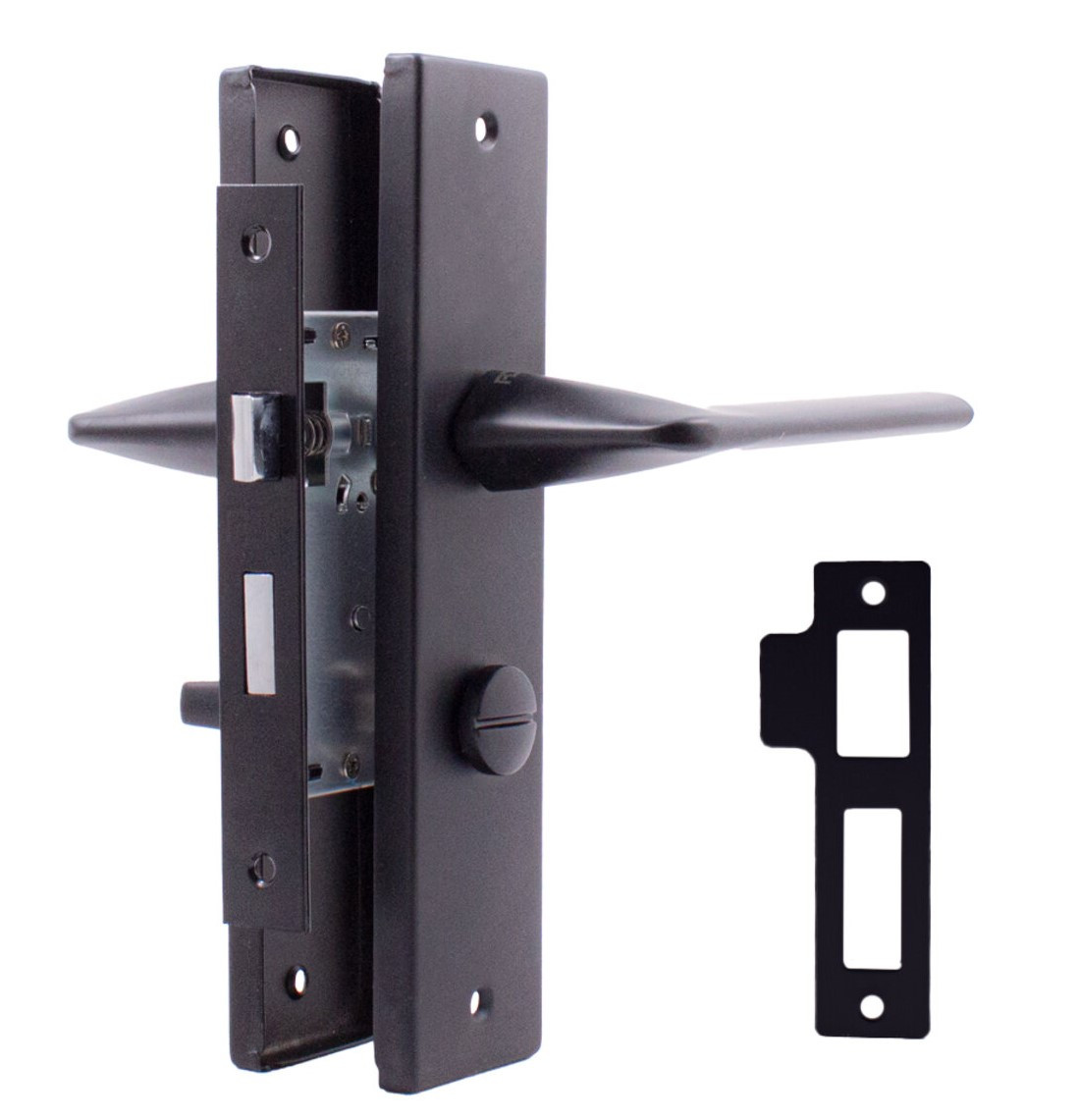 Комплект для міжкімнатних дверей RDA Blade WC (механізм 1251) чорний (Китай)