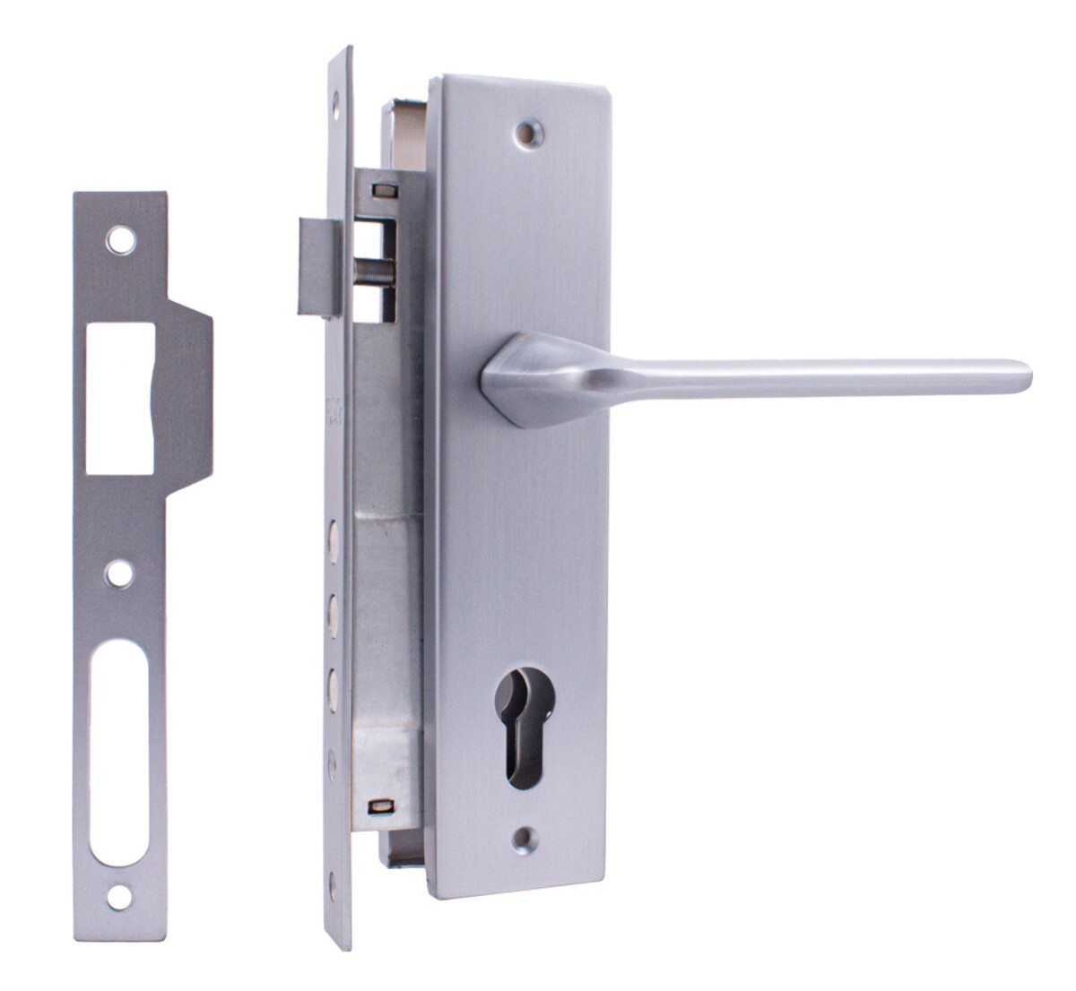 Комплект для міжкімнатних дверей RDA Blade PZ (замок 745-3RB) хром матовий (Китай)