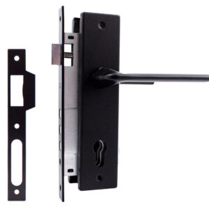 Комплект для міжкімнатних дверей RDA Blade PZ (замок 745-3RB) чорний (Китай)