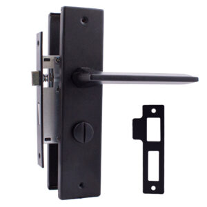 Комплект для міжкімнатних дверей RDA Tecno WC (механізм 1251) чорний (Китай)
