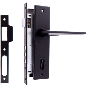 Комплект для міжкімнатних дверей RDA Tecno PZ (замок 745-3RB) чорний (Китай)