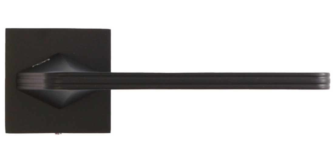 Дверна ручка RDA Apollo (рож. 6 мм) чорний матовий (Китай)