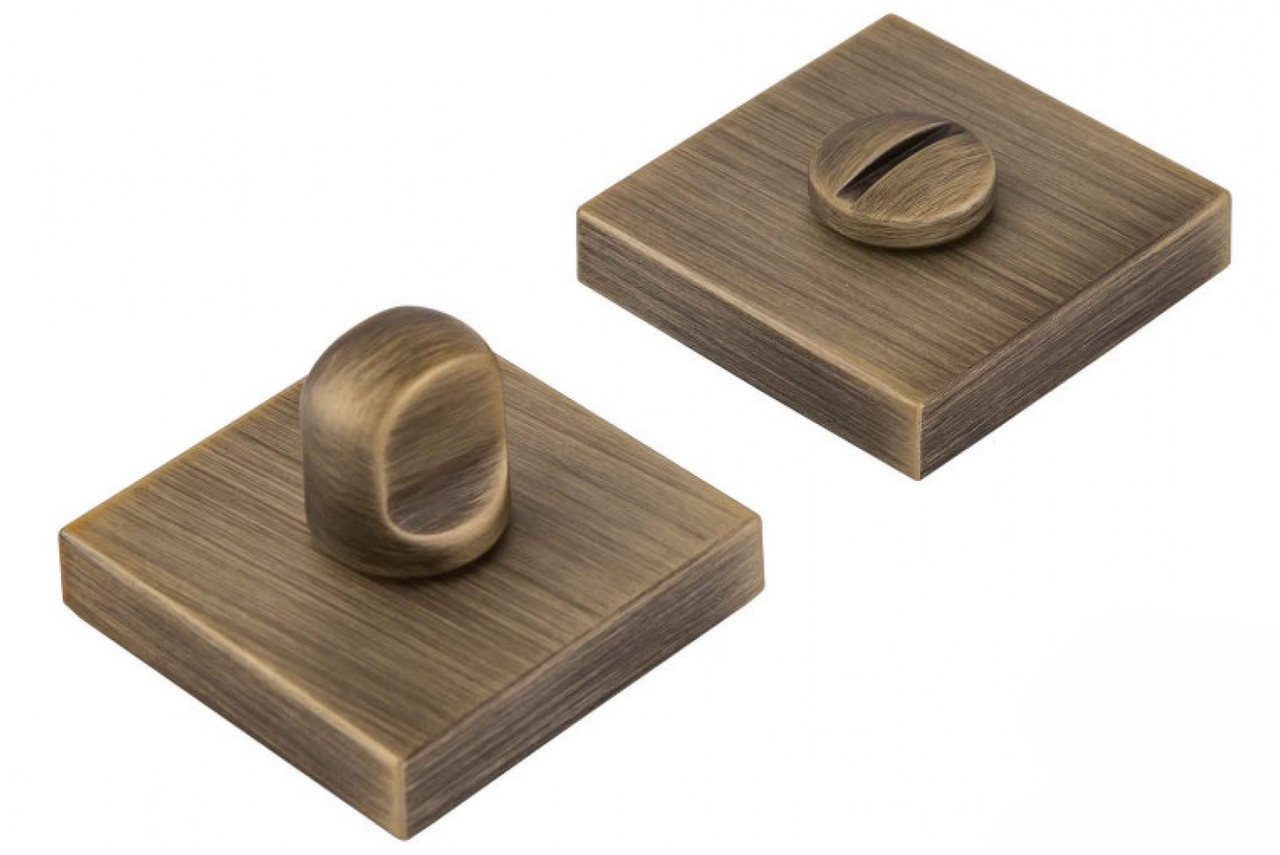 WC фіксатор квадратний Forme бронза (Італія)