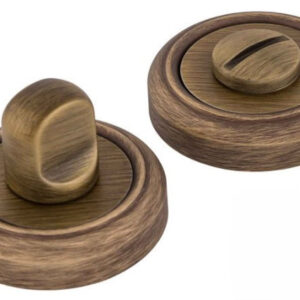 WC фіксатор круглий з кільцем Forme бронза (Італія)