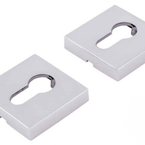 Накладка під циліндр, квадратна розетка Forme хром матовий (Італія)