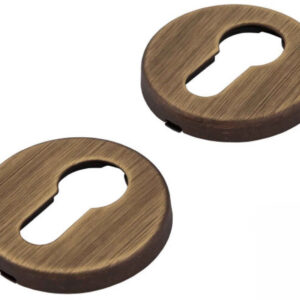 Накладка для циліндра, кругла розетка Forme бронза (Італія)