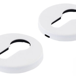 Накладка на циліндр, кругла розетка Forme матовий білий (Італія)