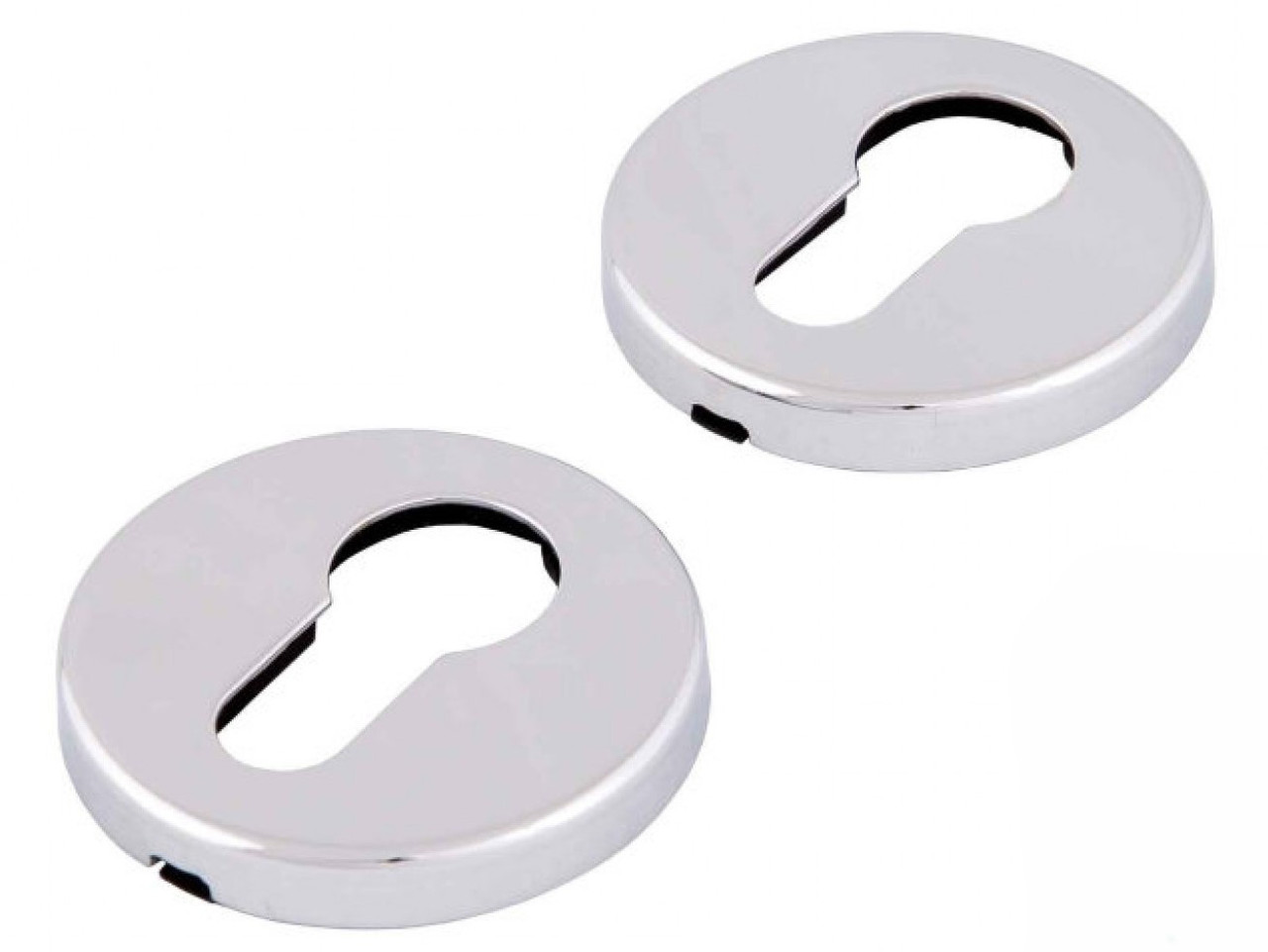 Накладка на циліндр, кругла розетка Forme матовий хром (Італія)