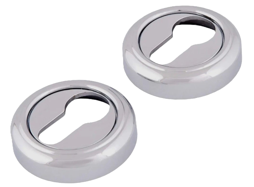 Накладка для циліндра з кільцем Forme хром матовий (Італія)