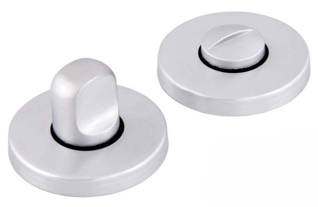 Круглий WC фіксатор для дверей Forme матовий хром (Італія)