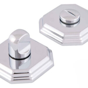 Восьмикутний фіксатор на двері WC Forme хромований полірований (Італія)