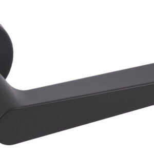 Ручка на круглій розетці Forme Time матова чорна (Італія)