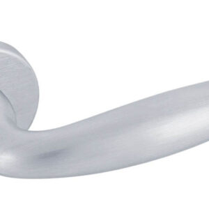 Дверна ручка на круглій розетці Forme Element хром матовий (Італія)